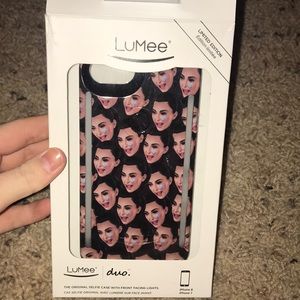 Kim K crying Lumee Case